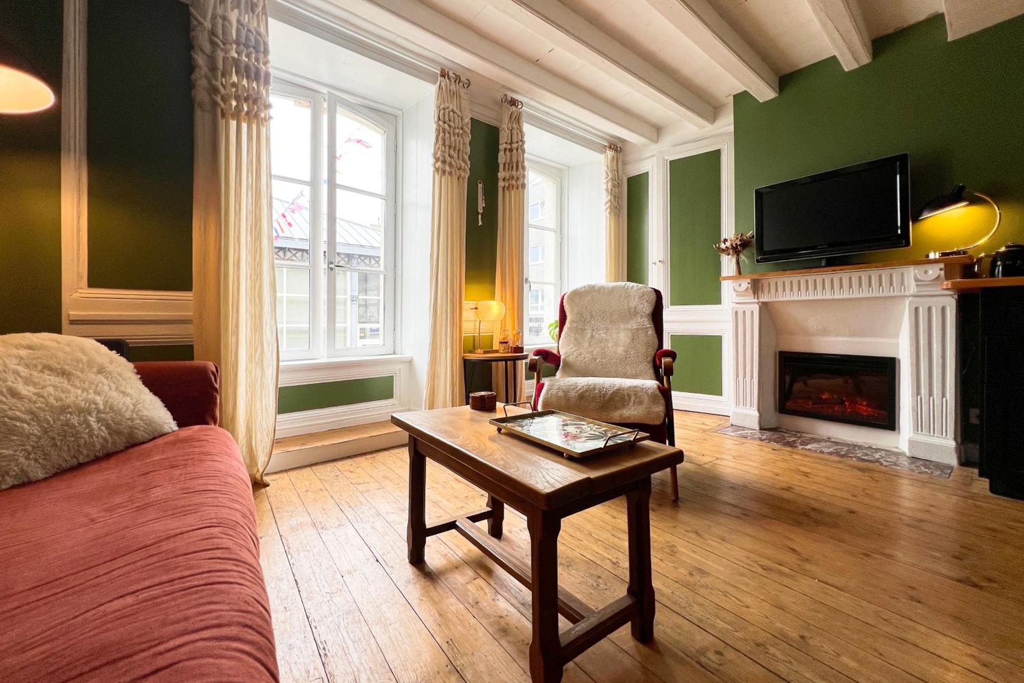 Appart De Charme, 2 Chambres En Centre Ville Cherbourg-en-Cotentin Bagian luar foto